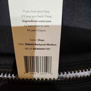 Dagne Dover Medium Backpack Onyx